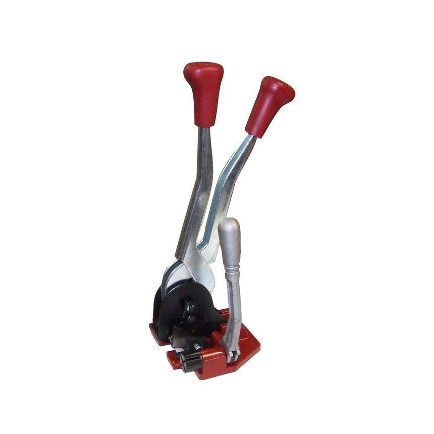 Vigor 4022010 Tendireggia Manuale per Reggia in Polipropilene 13-16 mm con Sigillo Aperto colore Rosso