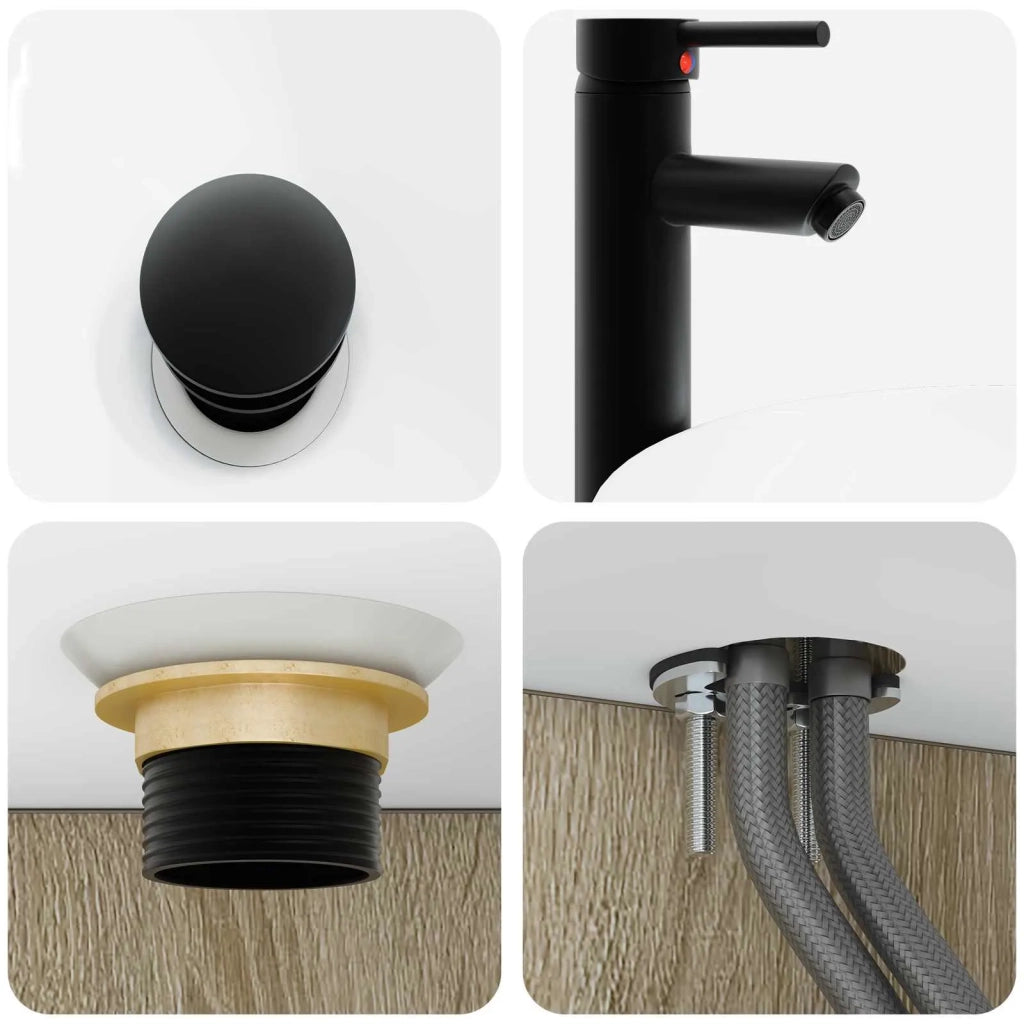 Set di Armadi da Bagno 5 pz Rovere Sonoma Legno ingegnerizzato 3406273