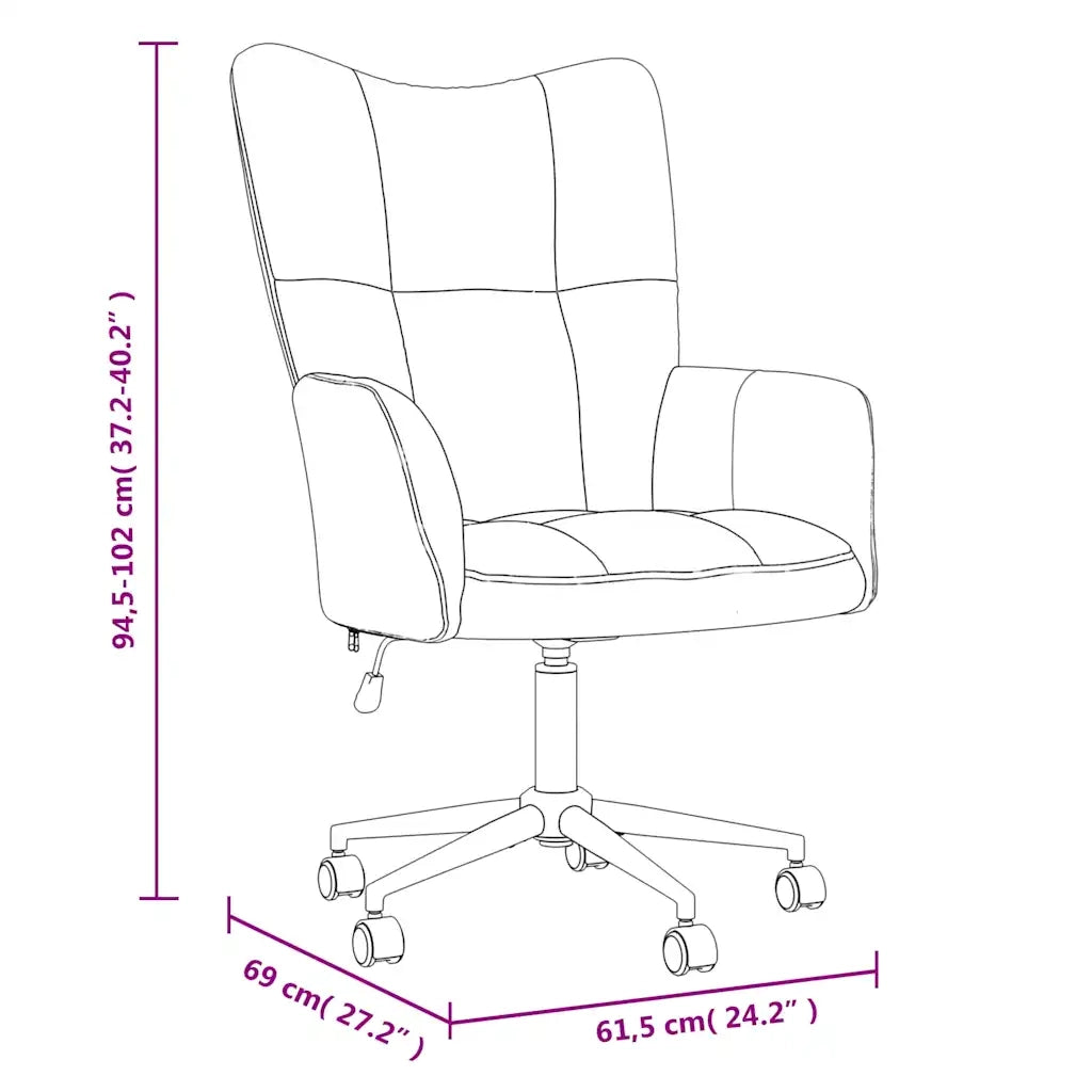 Divano Sedia-Poltrona Relax Marrone in Velluto 915817