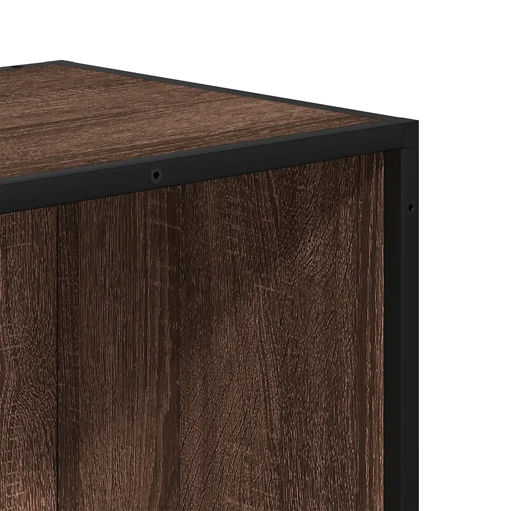 Libreria Rovere Marrone 60x35x76 cm in Legno Multistrato 849103
