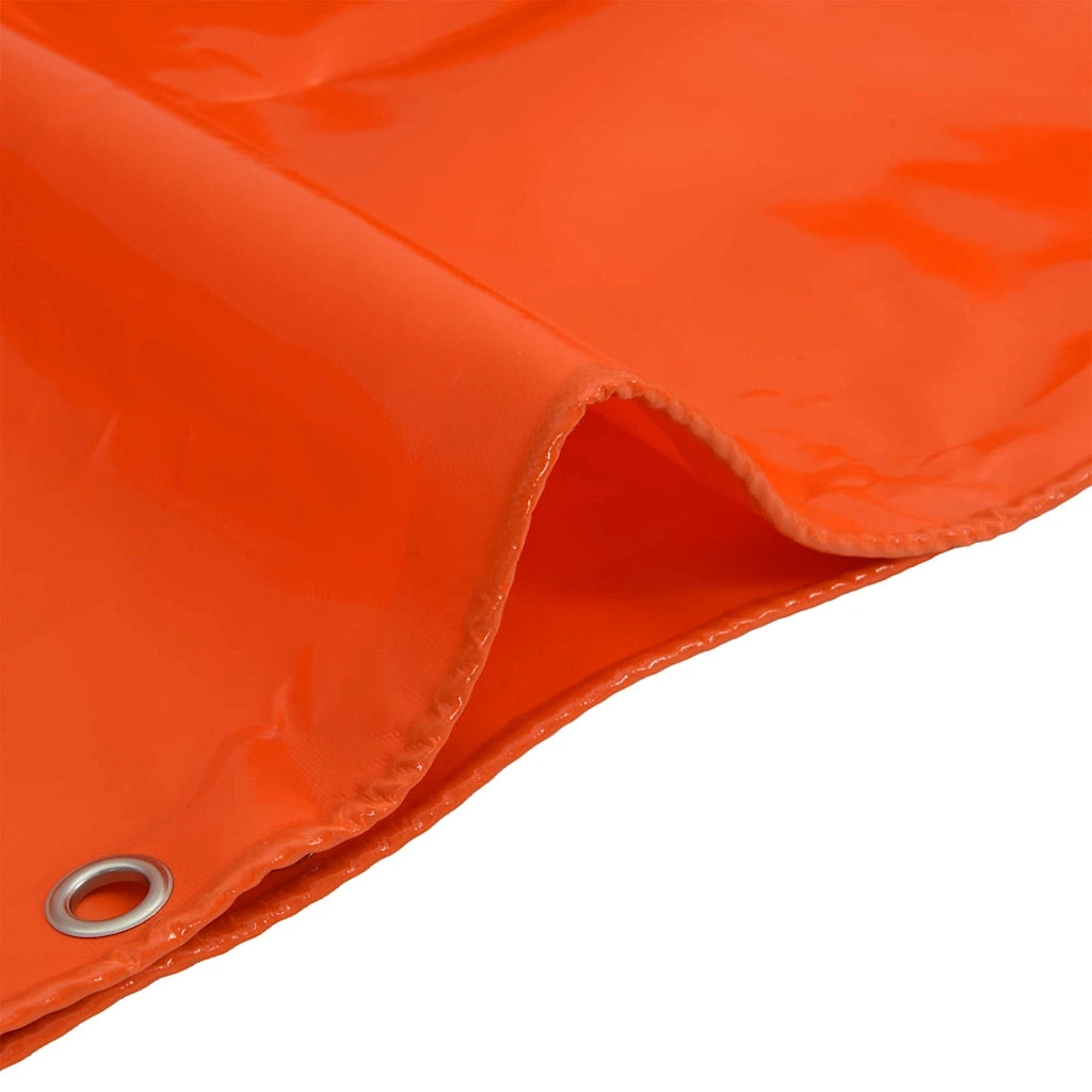 Telo 650g / m² Arancione 5 x 6 m Tela con rivestimento in PVC 42017792