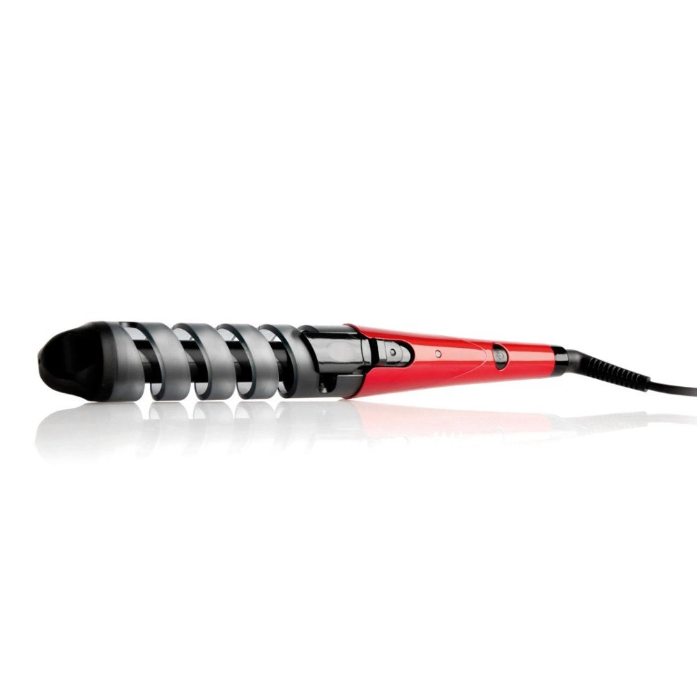 Trade Shop - Piastra Per Capelli Ricci In Ceramica Pettine Elettrico Spirale Arricciacapelli -
