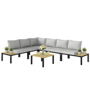 Divano Letto Esterno Modulare ¨C Zephmum ¨C Grigio