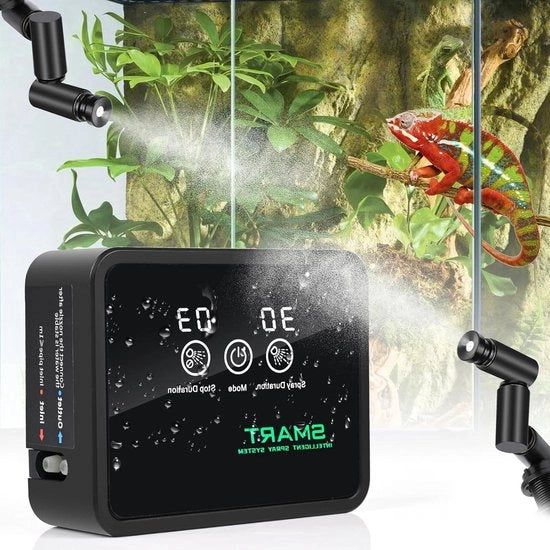 Sistema di irrigazione intelligente per terrario - Umidificatore con timer