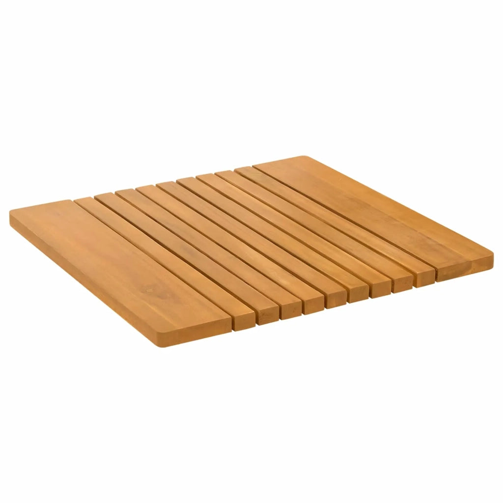 Tappeto da bagno Tinta unita Marrone 52 x 50 cm legno CFW1701247