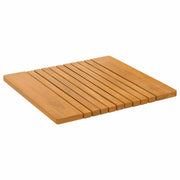 Tappeto da bagno Tinta unita Marrone 52 x 50 cm legno CFW1701247