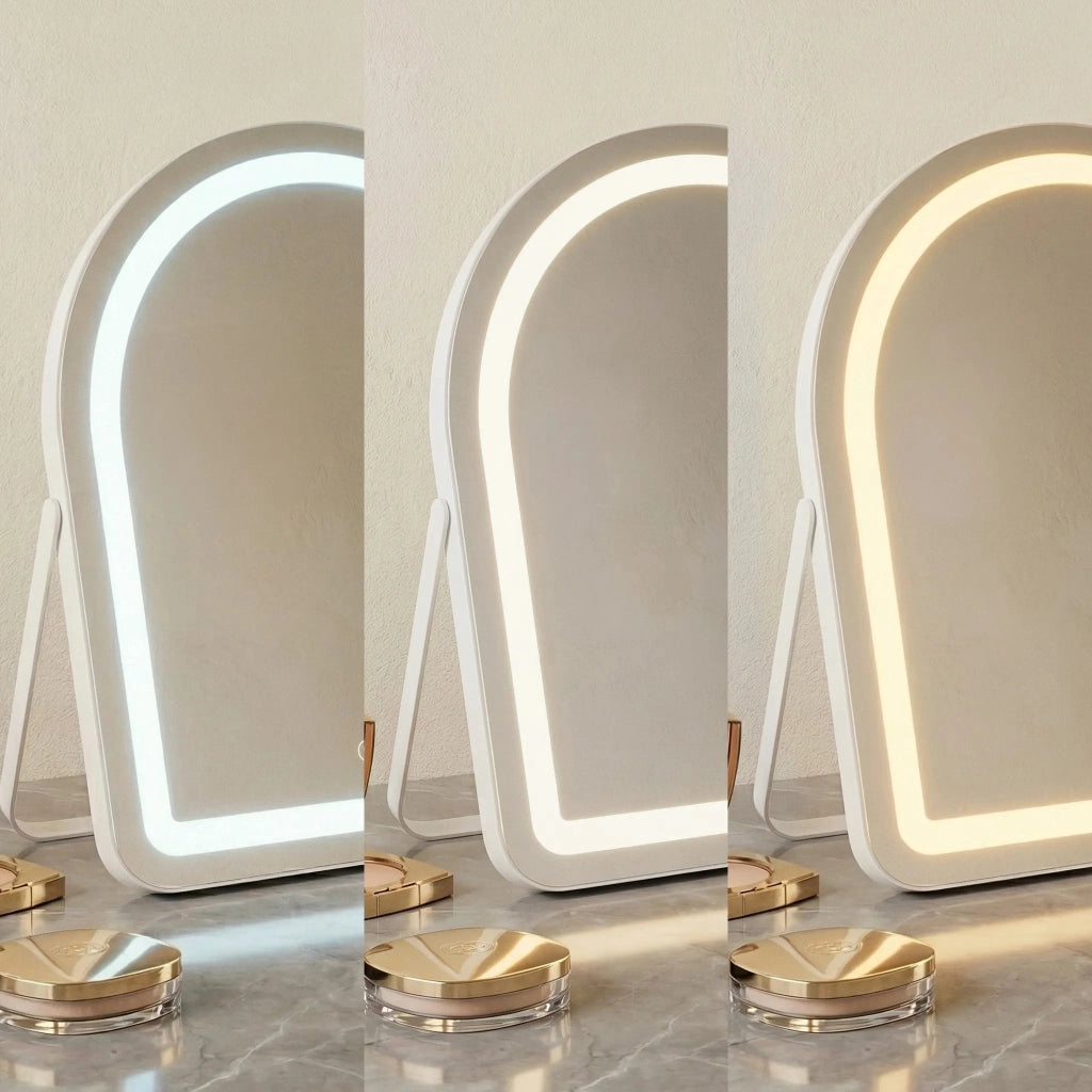 Specchio Led Glam White 40x45cm