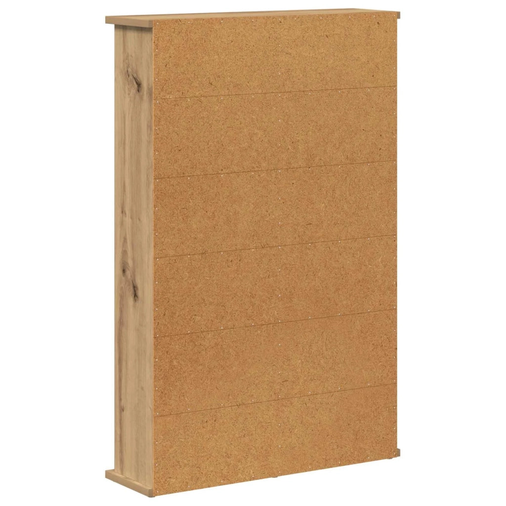 Mobile per CD Rovere Artigianale 60 x 17 x 92 cm 8012744