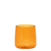 Zafferano Set 6 Bicchiere No Bilia in Vetro Borosilicato Soffiato a Mano Colore Ambra Elegante Design Moderno per la Tavola Quotidiana Resistente
