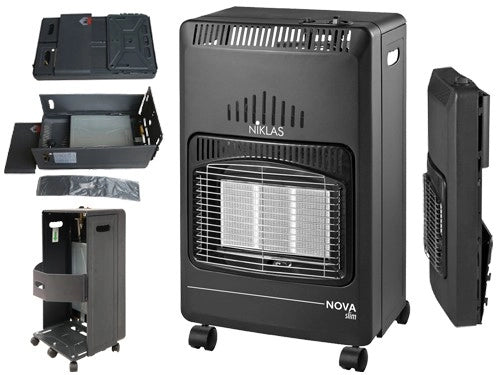 STUFA A INFRAROSSI NIKLAS NOVA SLIM 4200W 42x37x74 cm