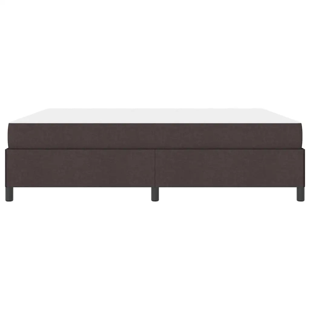 Letto a molle Marrone Scuro 180 x 200 cm Tessuto 3398881