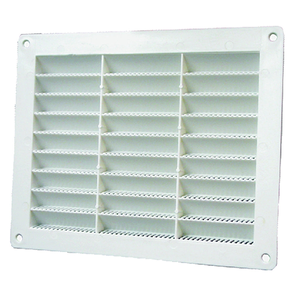Griglia aerazione 15 x 20 cm in ABS bianco