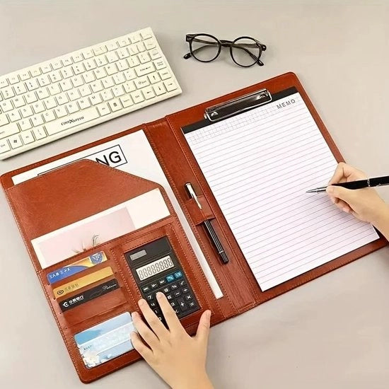 Manager di Ufficio A4 Multifunzionale con Carte per Documenti Carte per Clienti Carte per Vendite con Housse A4