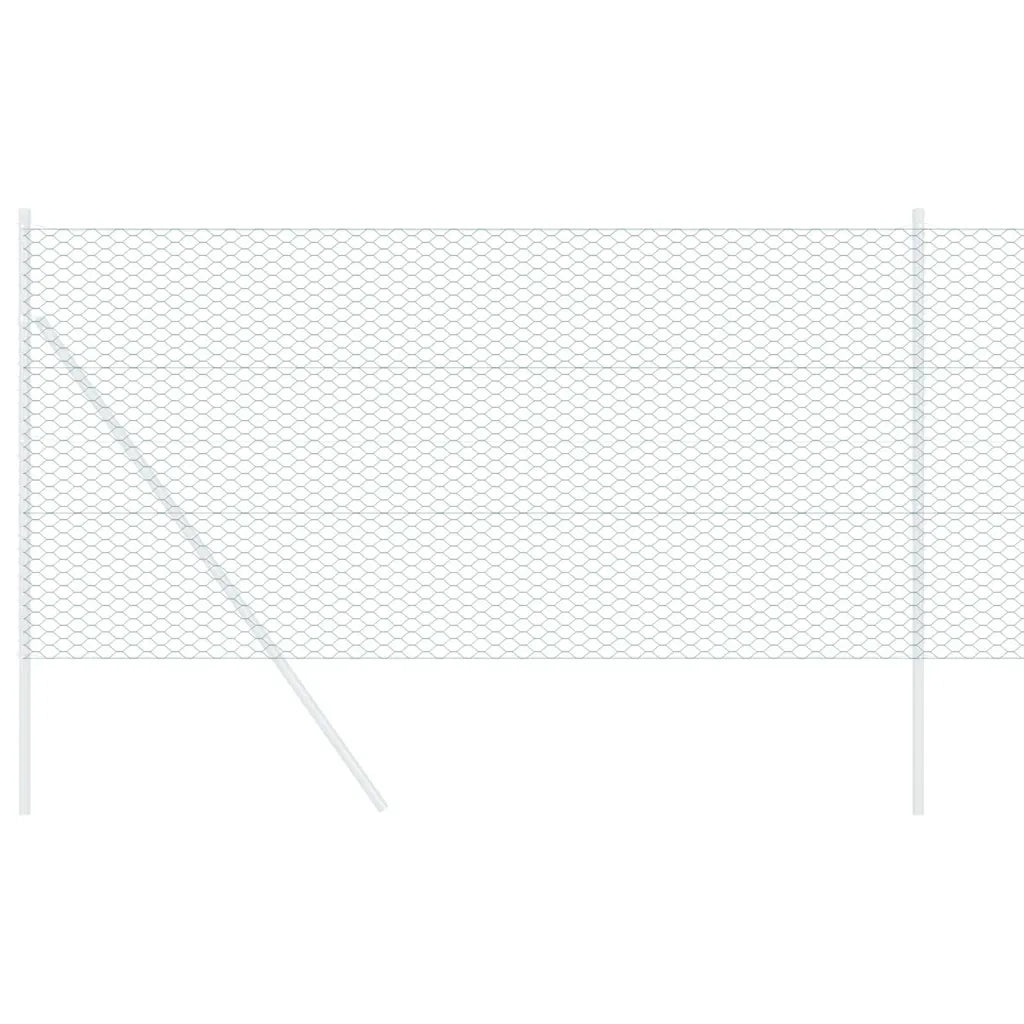 Recinzione da Giardino | Recinzione Esagonale Verde 1 x 100 m PVC