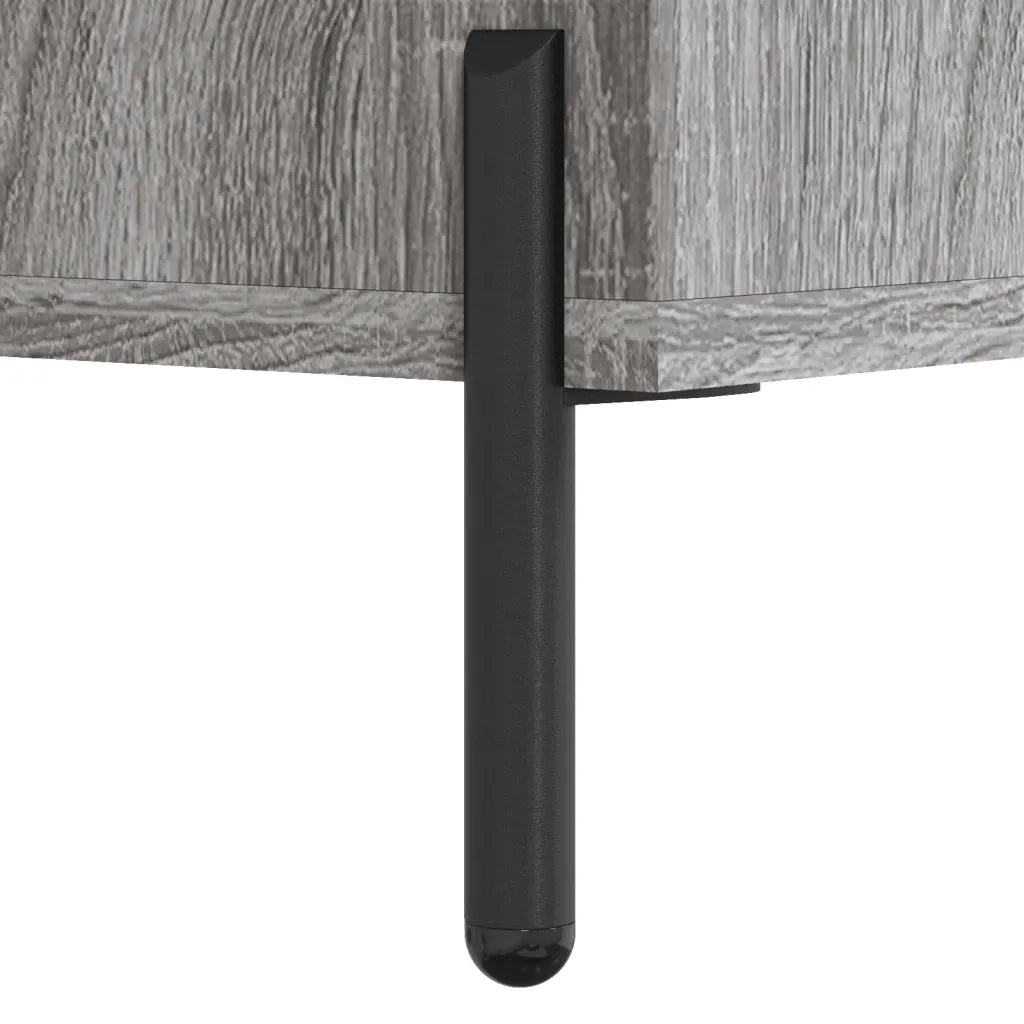 Credenza | Madia | Buffet da pranzo | Armadio da pranzo Grigio Sonoma 34,5x34x180 cm in Legno Multistrato