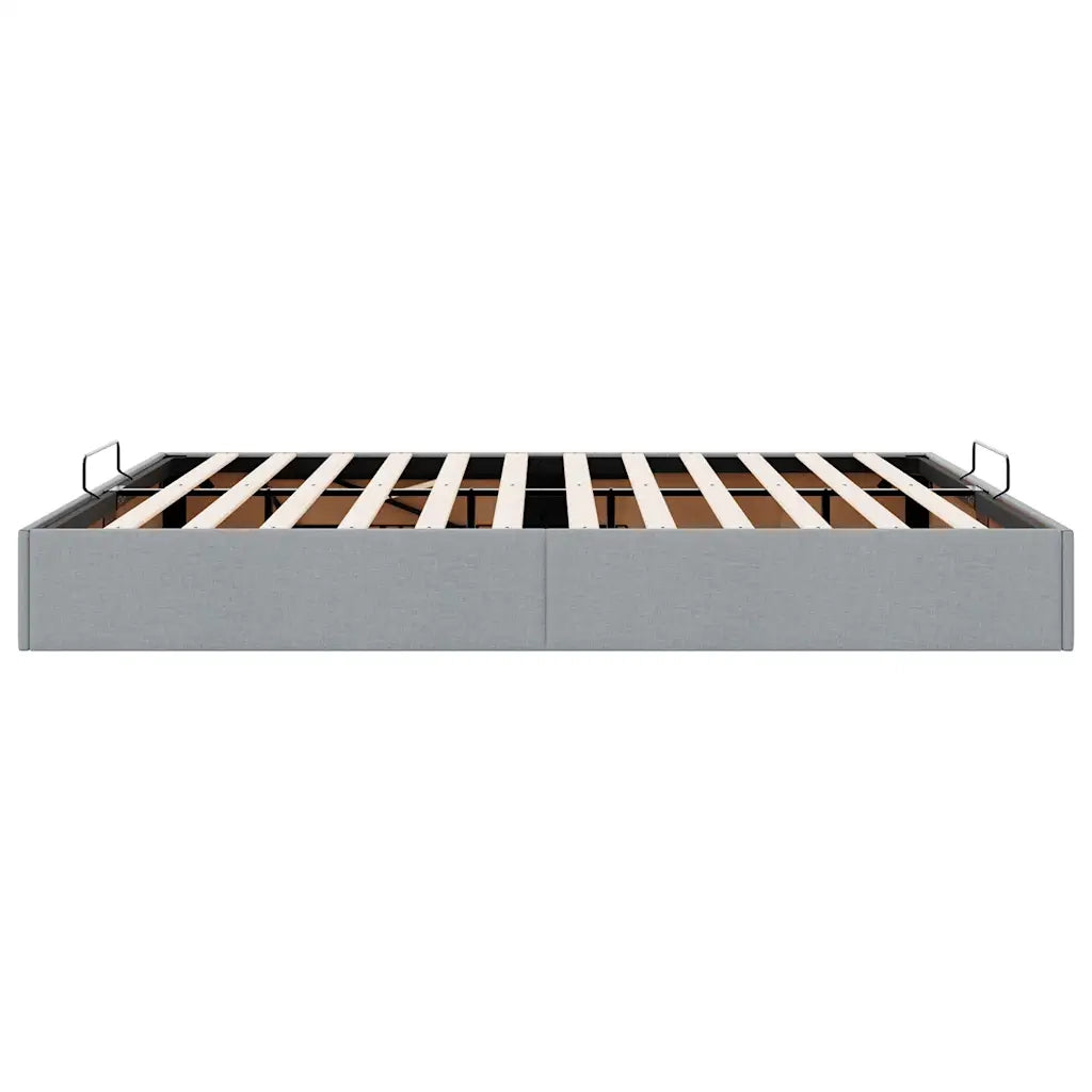 Struttura Letto Pouf senza Materasso 180x200 cm in Tessuto 3310896