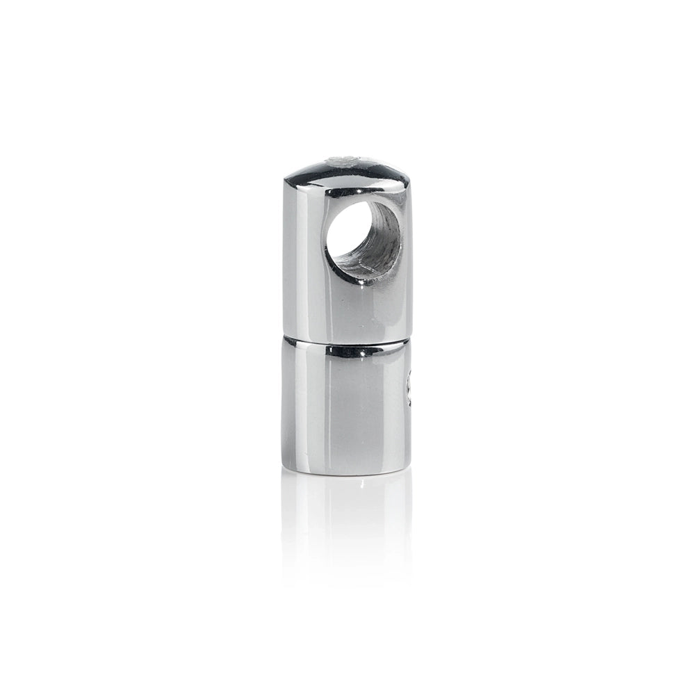 Supporto Cavo Metallo Cromo 15X30Mm