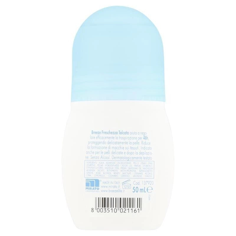 BREEZE DEO ROLL-ON 50 ML FRESCHEZZA TALCATA