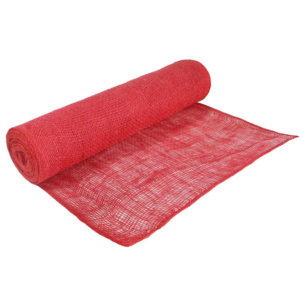 Rotolo di Juta Rosso 50 x 2500 cm 42012051