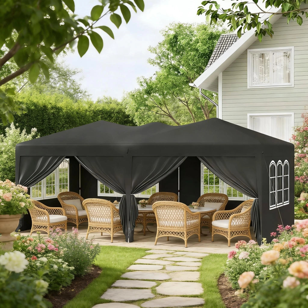 Festa a tenda gazebo di Spacious rifugio privato con Tote Bag (solo con gazebo)