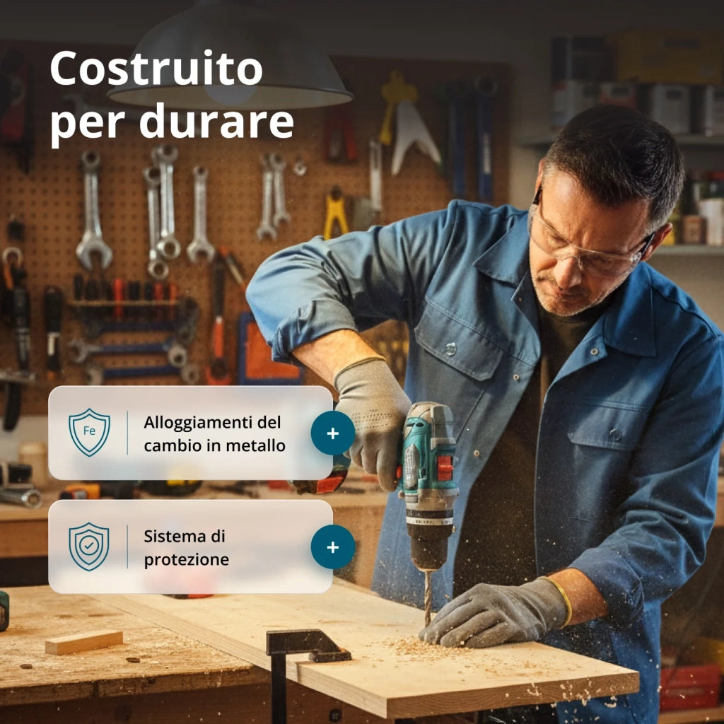 Set Master Senza Fili 2in1 KS IDISD 20V SET 2