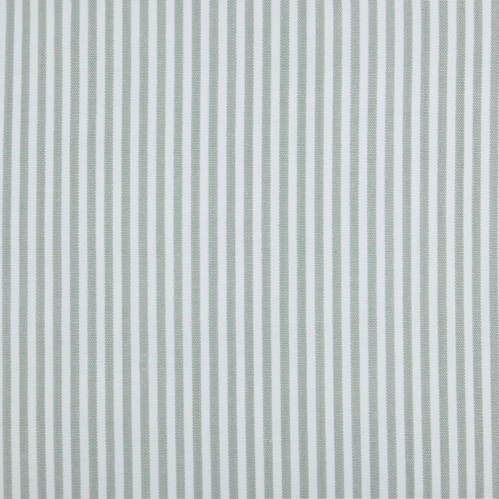 Set di 2 cuscini verde e bianco a righe quadrato con Bottoni 40 x 60 cm stile moderno
