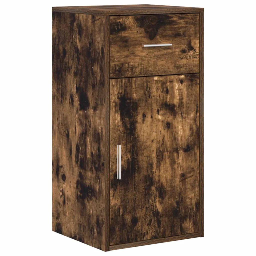 Scrivania ad angolo con cassetto Rovere fumé 102 x 88 x 75 cm 3337277