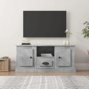Mobile Porta TV-Mobile per TV-Credenza TV Grigio Cemento 100x35,5x45cm Legno Multistrato 721805