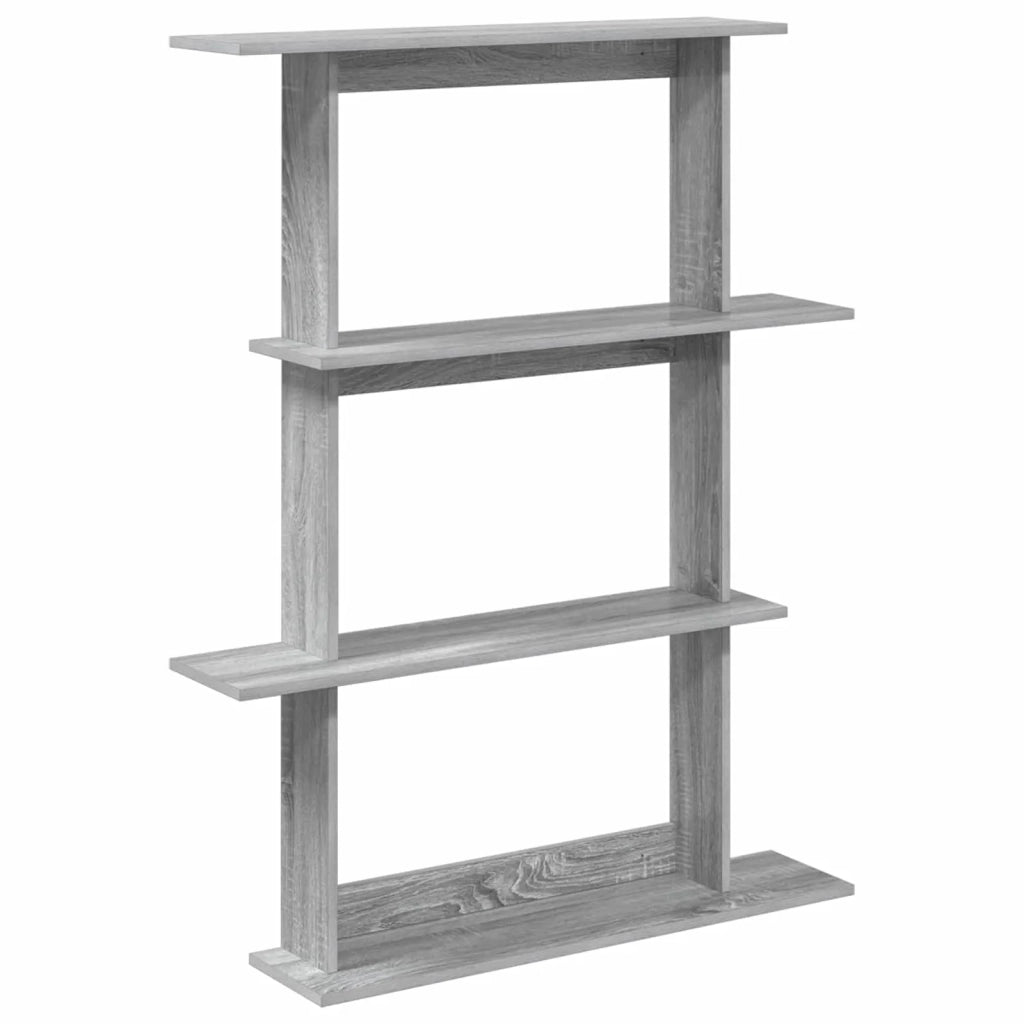 Scaffale da parete Sonoma grigio 100 x 20 x 126 cm 8012065