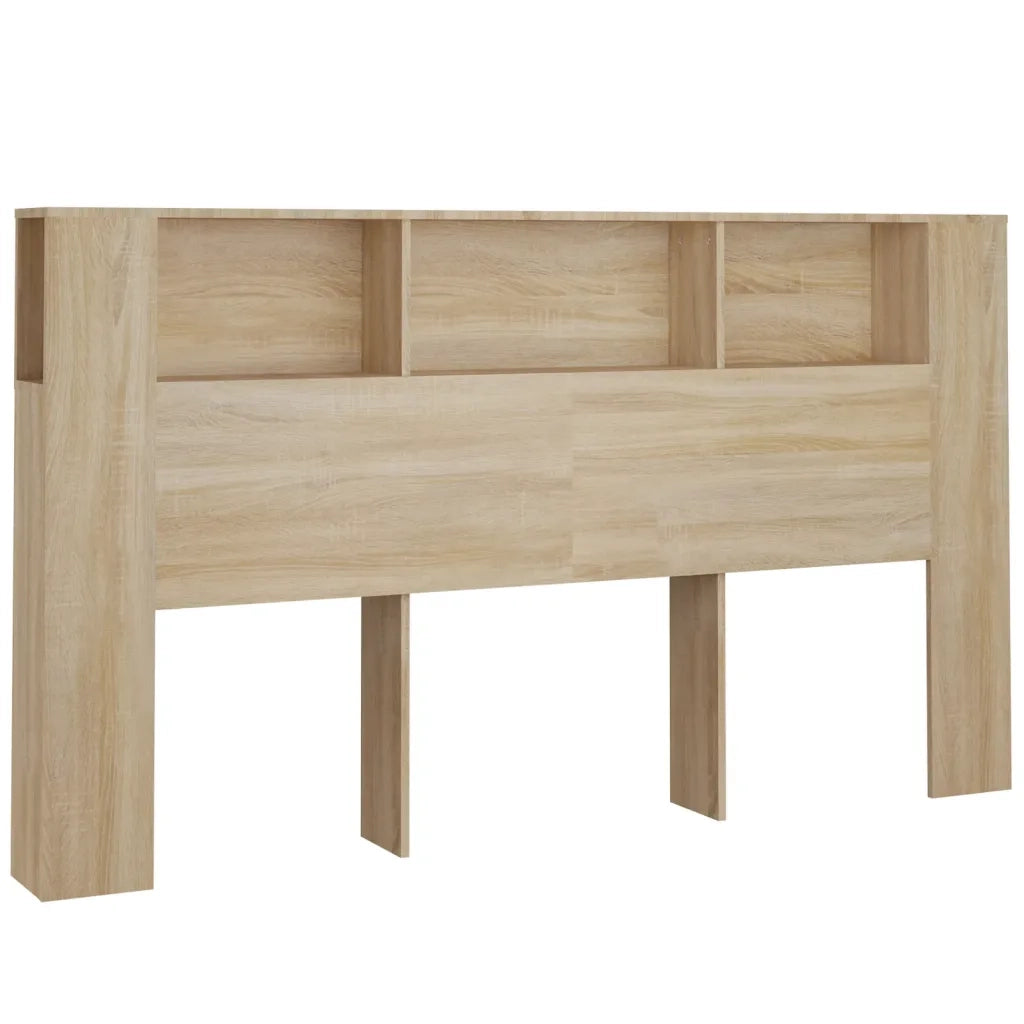 Testiera | Testata con Scomparti Rovere Sonoma 180x18,5x104,5 cm