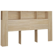 Testiera | Testata con Scomparti Rovere Sonoma 180x18,5x104,5 cm