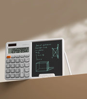 Calcolatrice 2-in-1 JX01 con tavoletta scrittura LCD - 12 cifre - Schermo antiabbagliante