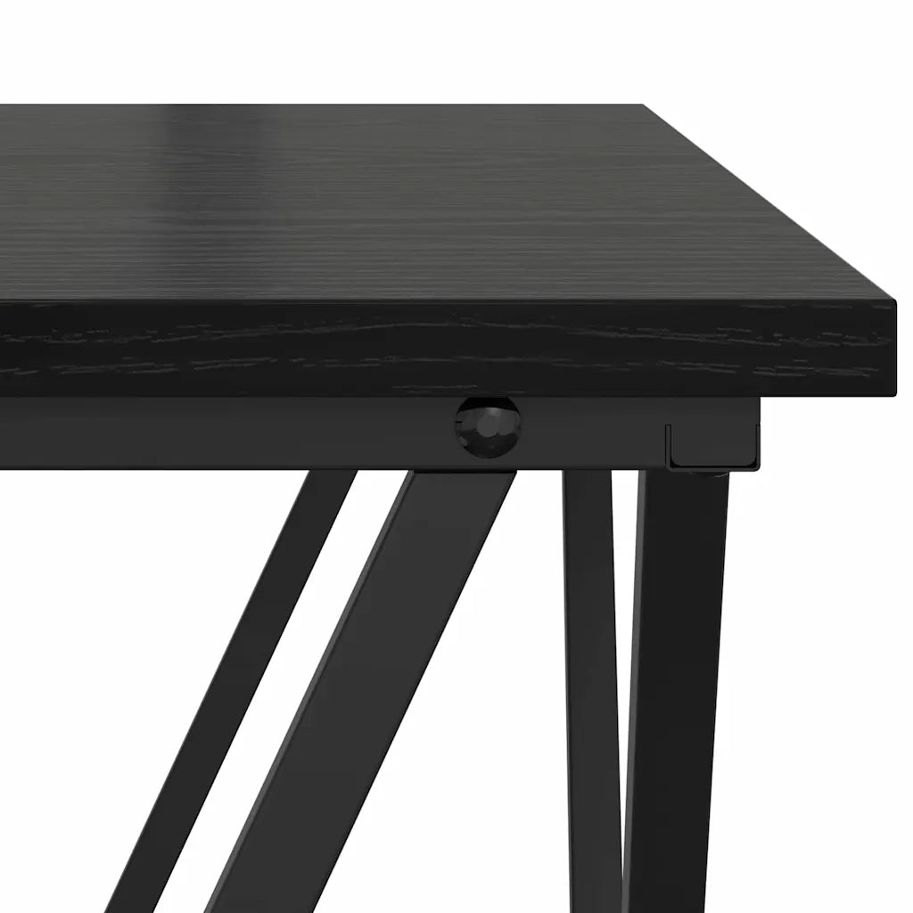 Tavolino da salotto | Tavolino da caff¨¨ | Tavolino da Soggiorno Rovere Nero 80 x 80 x 45 cm