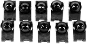Kit di viti per parafanghi motociclistici - 10pz - Viti 5x16MM di alluminio - Montaggio universale - Design elegante - Viti motociclistiche in alluminio premium