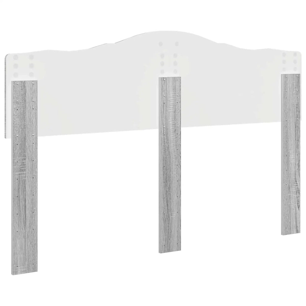 Testiera | Testata Grigio Sonoma Legno multistrato