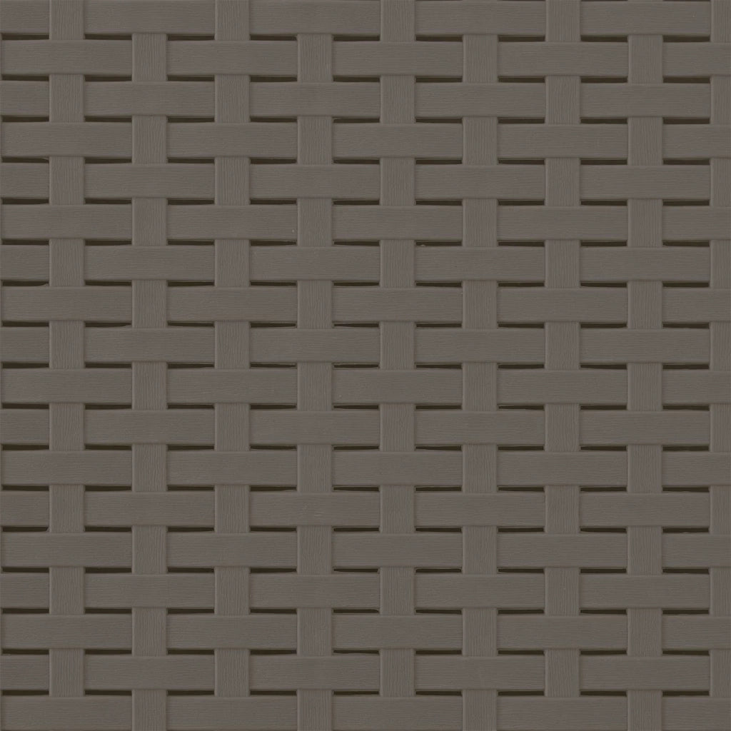 Divano da giardino 4 posti con cuscini aspetto rattan PP 3443941