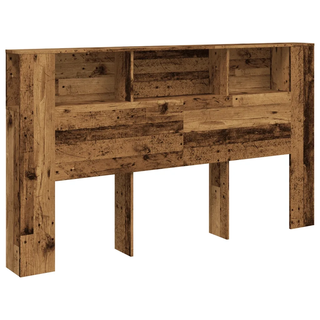 Testiera | Testata Contenitore Legno Antico 180x18,5x102,5 cm Truciolato