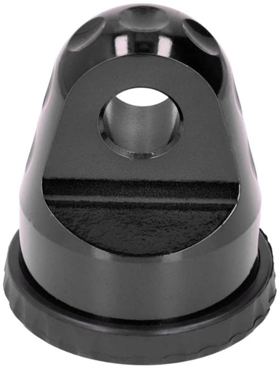 Lierhaak da 2000 LB con Carico - Lega di Alluminio - Piastra in Gomma - Antiscivolo - Nero/Rosso/Argento/Azzurro - Resistente ai Sforzi e Duraturo - Lierbeugel