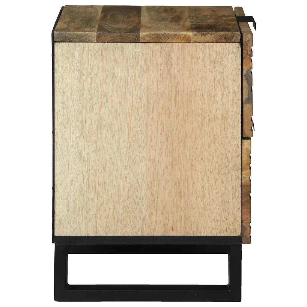 Armadio da Notte con cassetto Marrone 40 x 33 x 46 cm 4017934
