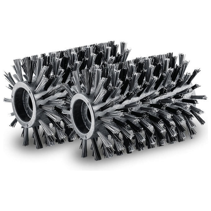 Kärcher 2.644-226.0 Set di Spazzole per Pulitore Terrazze PCL 4 per Superfici in Legno e WPC colore Nero