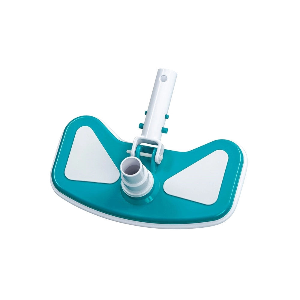 Trade Shop - Testa Aspiratore Spazzole Per Pulizia Fondo Piscine Per Aste Telescopiche Da ø30mm 58282 -