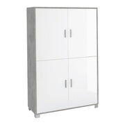 Mobile 4 Ante Kit Cemento cm 108x41x161h - Sarmog