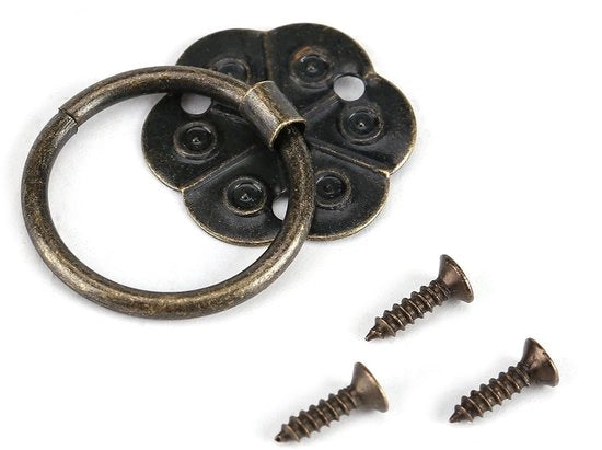 Maniglie Vintage a Palla - Maniglione - Maniglia - Pomo di Maniglia - 20 pezzi - Hardware in Acciaio di Alta Qualità