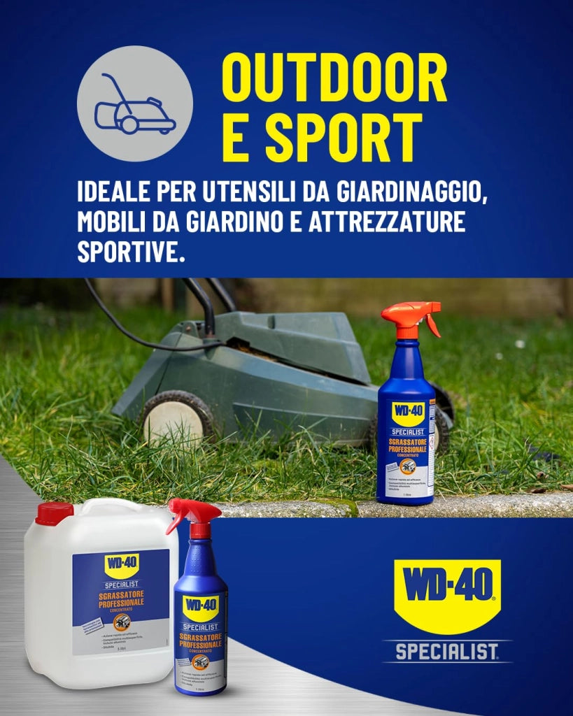 Sgrassatore Professionale Concentrato Wd 40 1 L 2 Pezzi