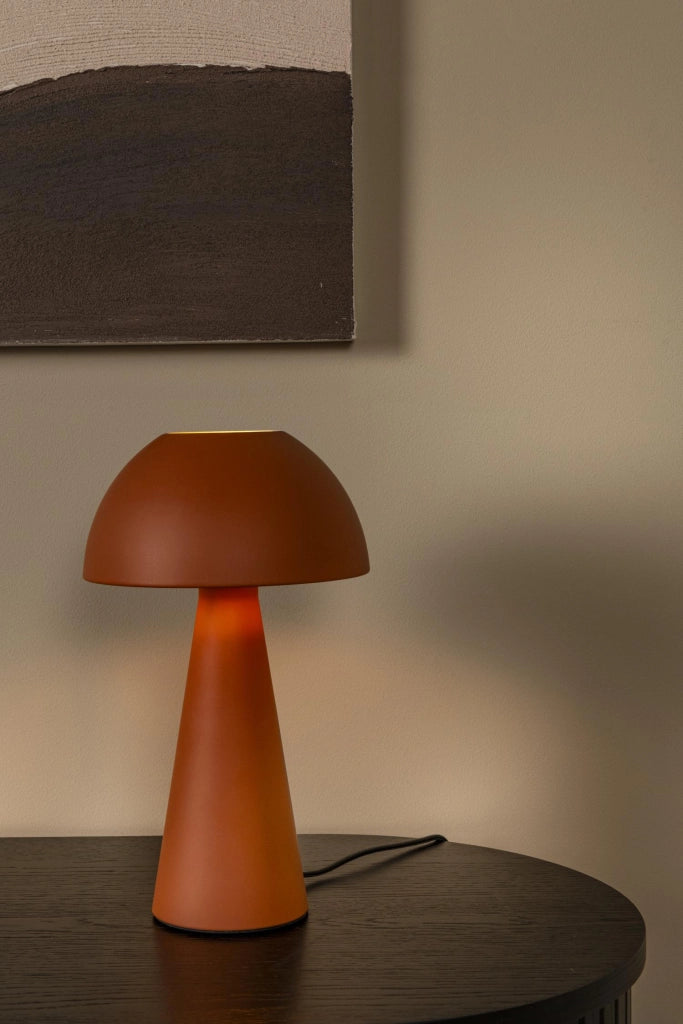 Lampada da tavolo JORGO fungo terracotta E27 Lucide