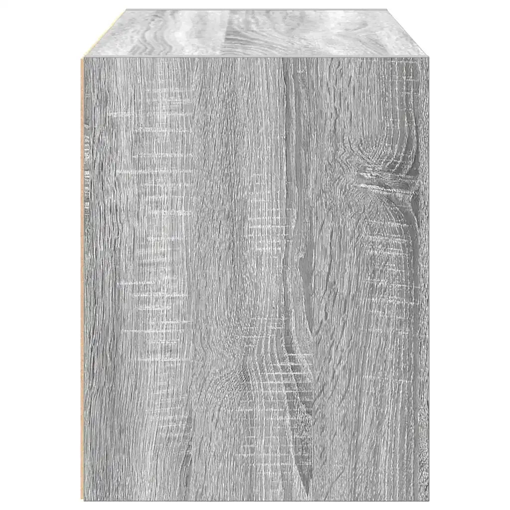 Armadio con 2 Cassetti Grigio Sonoma 60x31x40 cm in Truciolato 858831