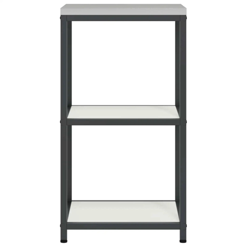 Pensile da cucina | Stoccaggio in cucina HATTEM Bianco 40 x 50 x 92 cm Acciaio