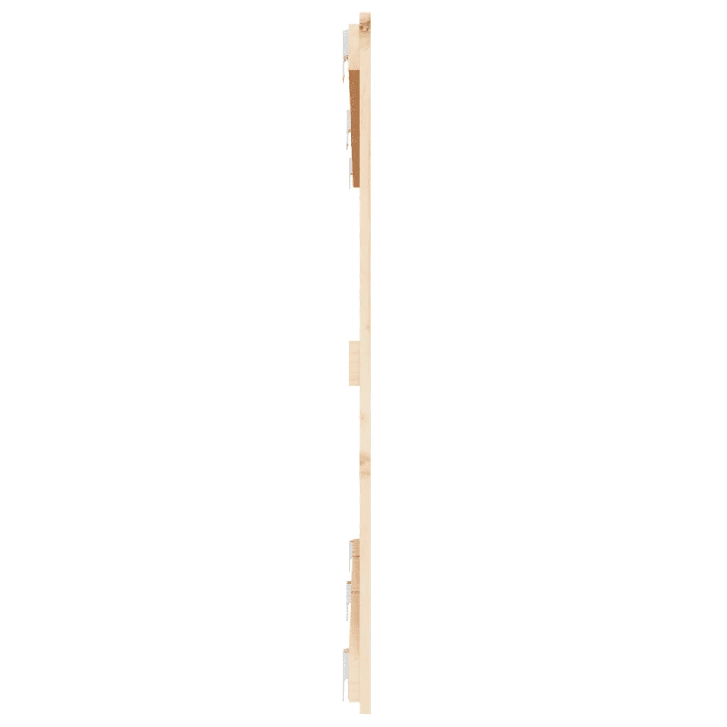 Testiera | Testata da Parete 159,5x3x90 cm in Legno Massello di Pino