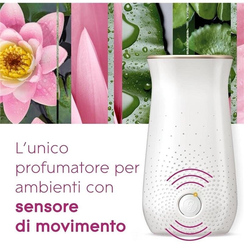 GLADE SENSE & SPRAY AUTOMATIC BASE + RICARICA 18 ML RELAXING ZEN
