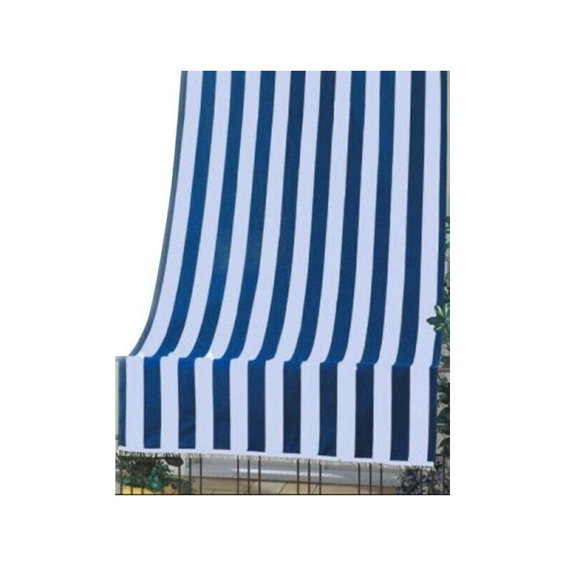 TENDA DA SOLE A CADUTA CM140X300H BIANCO E BLU